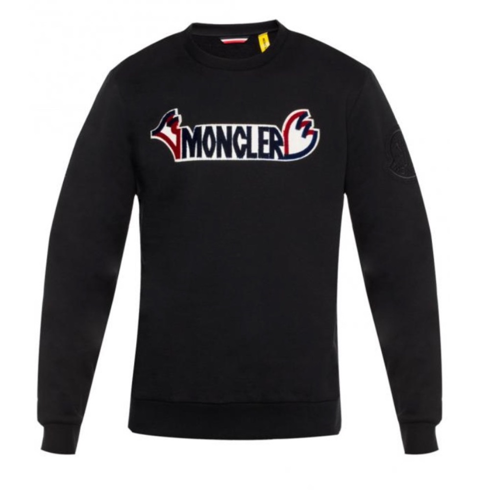 Moncler Black sweatshirt  Genius no 2 Sz XXL